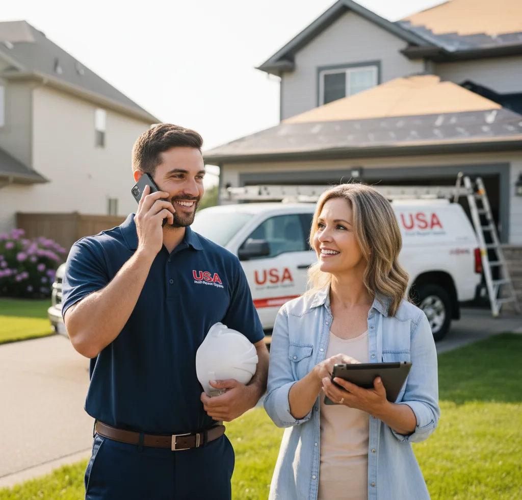 USA Roof Repair Experts customer support in Harwich